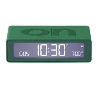 Budzik Lexon Flip Mini Green LR158V2 Zelony