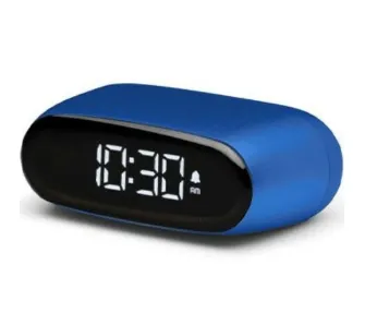 Budzik Lexon Minut Dark Blue LR154BF Ciemnoniebieski