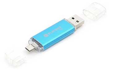 PenDrive Platinet AX-Depo 32GB microUSB (niebieski)