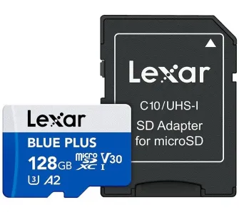 Karta pamięci Lexar BLUE PLUS microSDXC 128GB 170 V30