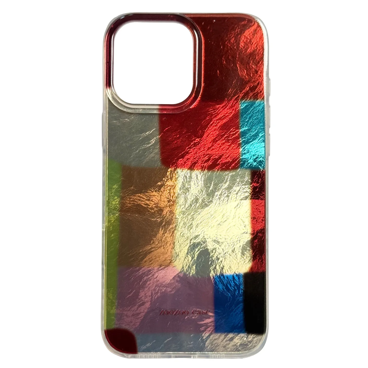 Etui Phoneskin Kolorowa Kratka do iPhone 16 Pro Max Kolorowy