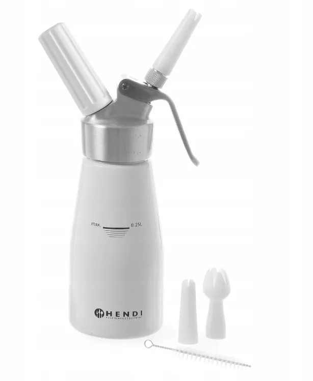Syfon do bitej śmietany Hendi Kitchen Line 588031 0,25l