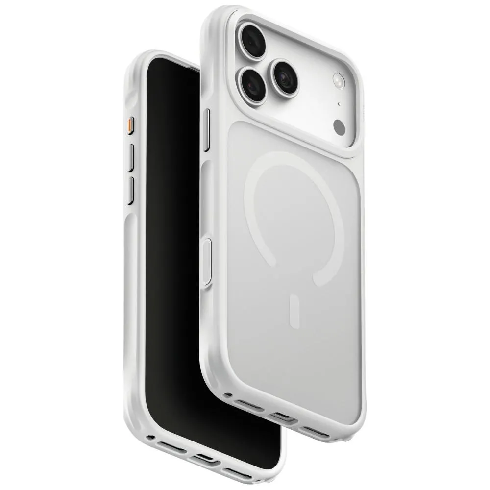 Etui UNIQ Veren do iPhone 18 Pro Max / 17 Pro Max Magclick Charging Biały