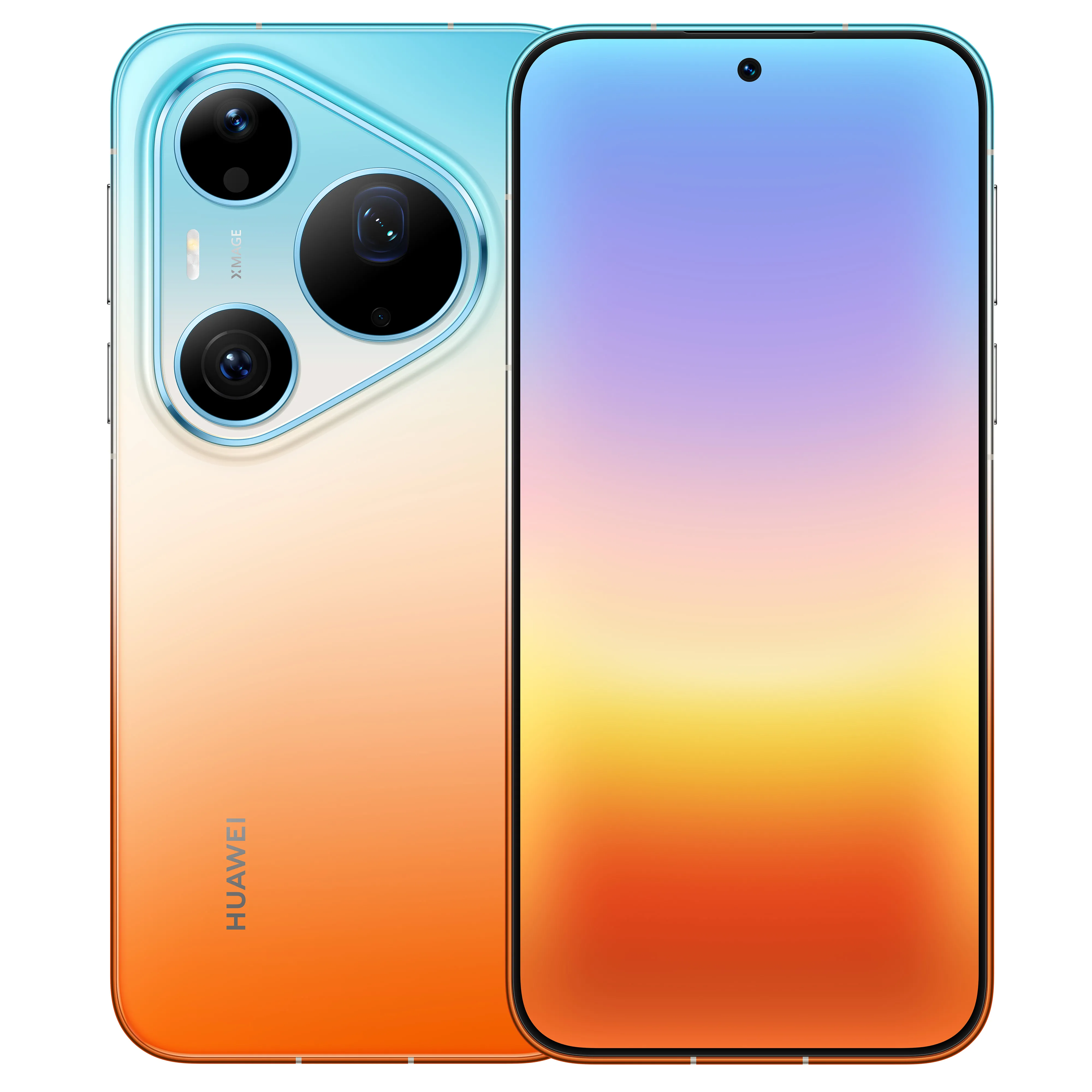 Smartfon Huawei Pura 90s Pro Max 12/512GB Funkcje AI 6,9" 120Hz 50Mpix Pomarańczowo-Niebieski