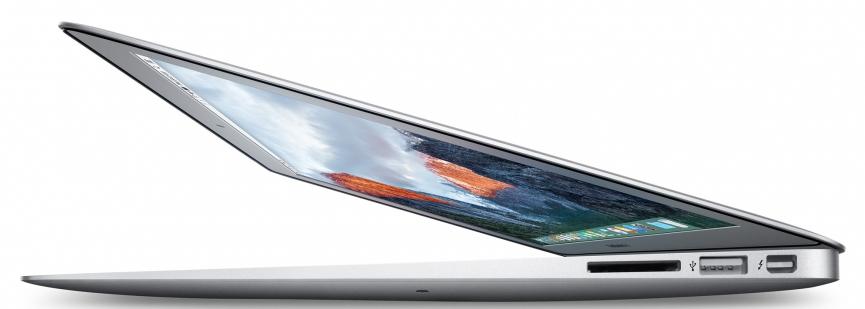 Laptop Apple MacBook Air 13 13,3"  i5-5360U 8GB RAM  128GB Dysk SSD  OS Sierra