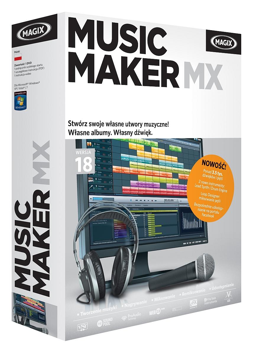 Magix Music Maker MX 18 PL