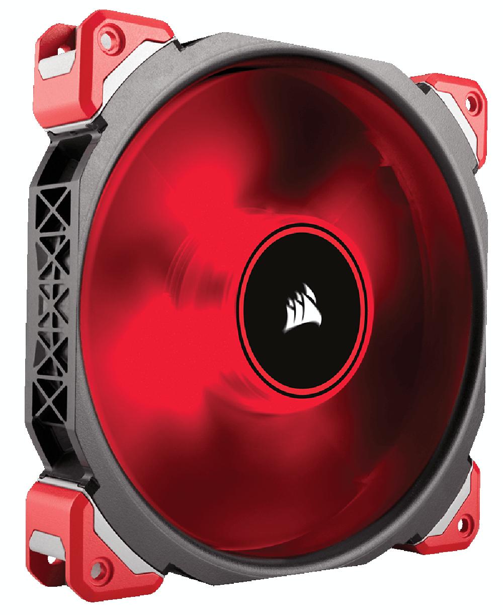 Wentylator Corsair ML140 140mm Pro LED PWM Premium Magnetic Levitation Fan (czerwony)