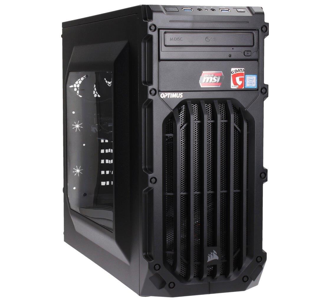 Optimus E-sport MB250T-CR20 Intel® Core™ i5-7400 8GB 275GB SSD GTX1060 W10