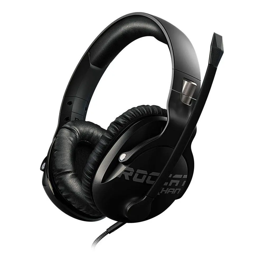 Słuchawki przewodowe z mikrofonem Roccat Khan Pro Nauszne Czarny