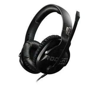 Słuchawki przewodowe z mikrofonem Roccat Khan Pro Nauszne Czarny