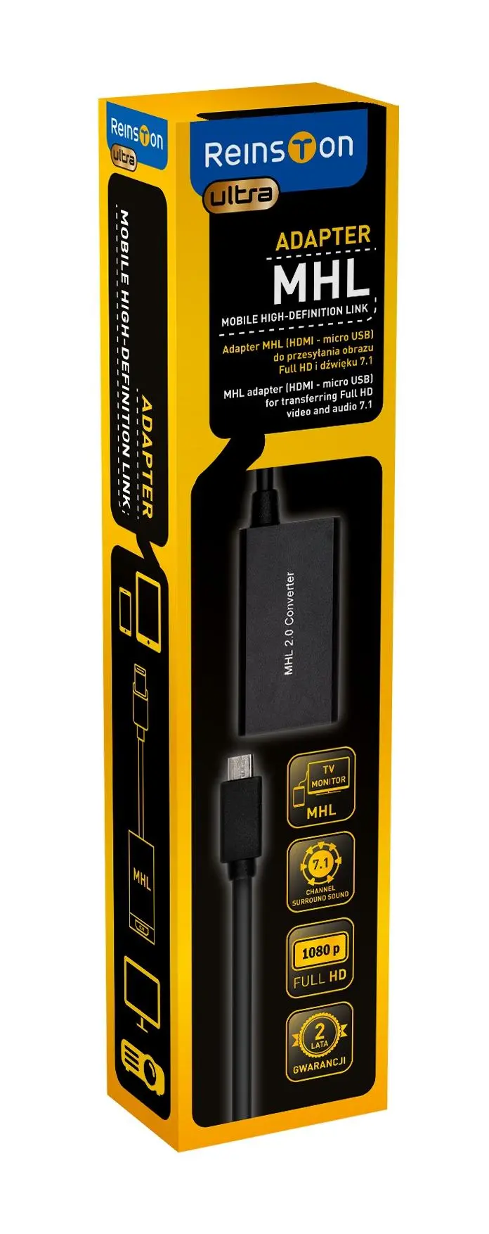 Adapter Reinston Ultra EKT20 microUSB na HDMI