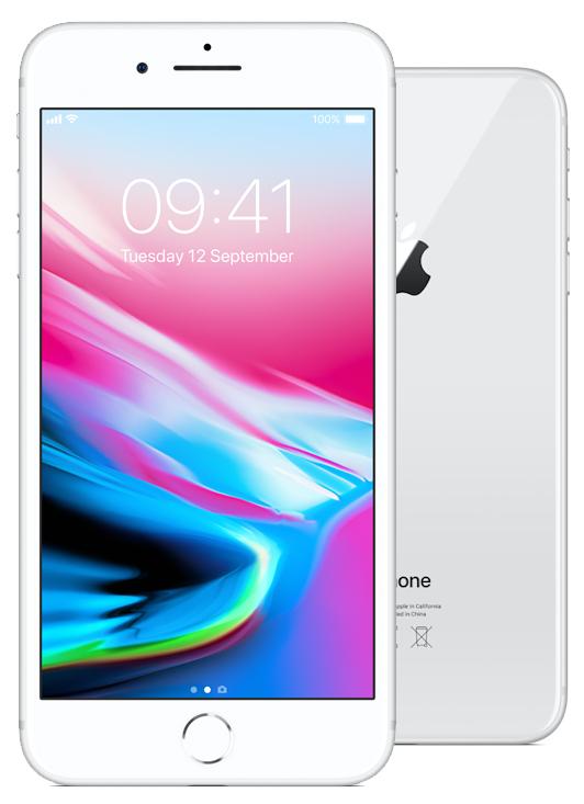 Smartfon Apple iPhone 8 Plus 64GB (srebrny)