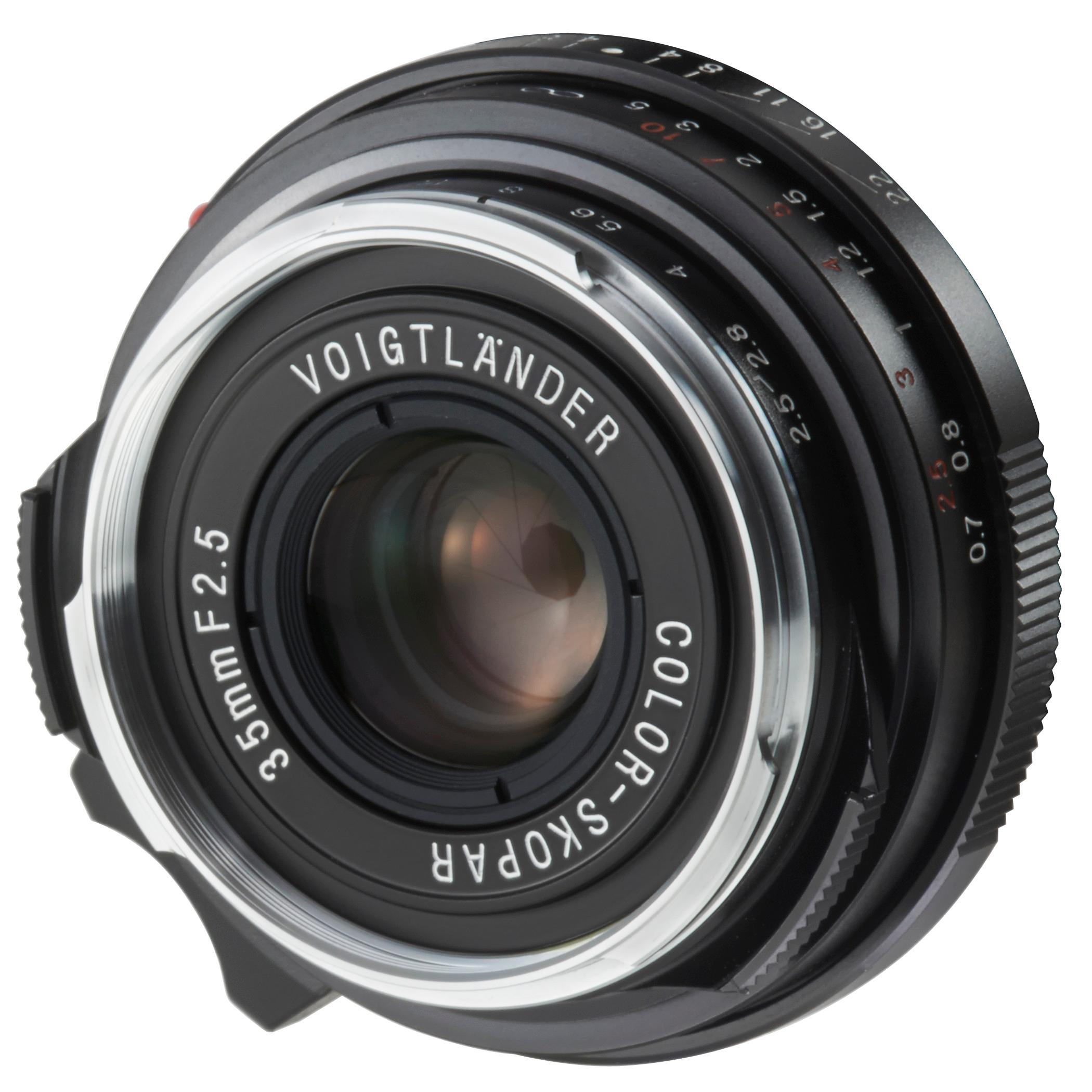 Obiektyw Voigtlander 35 mm F/2,5 VM Color Skopar Pancake II Leica-M