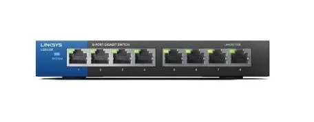 Switch Linksys LGS108-EU Czarny