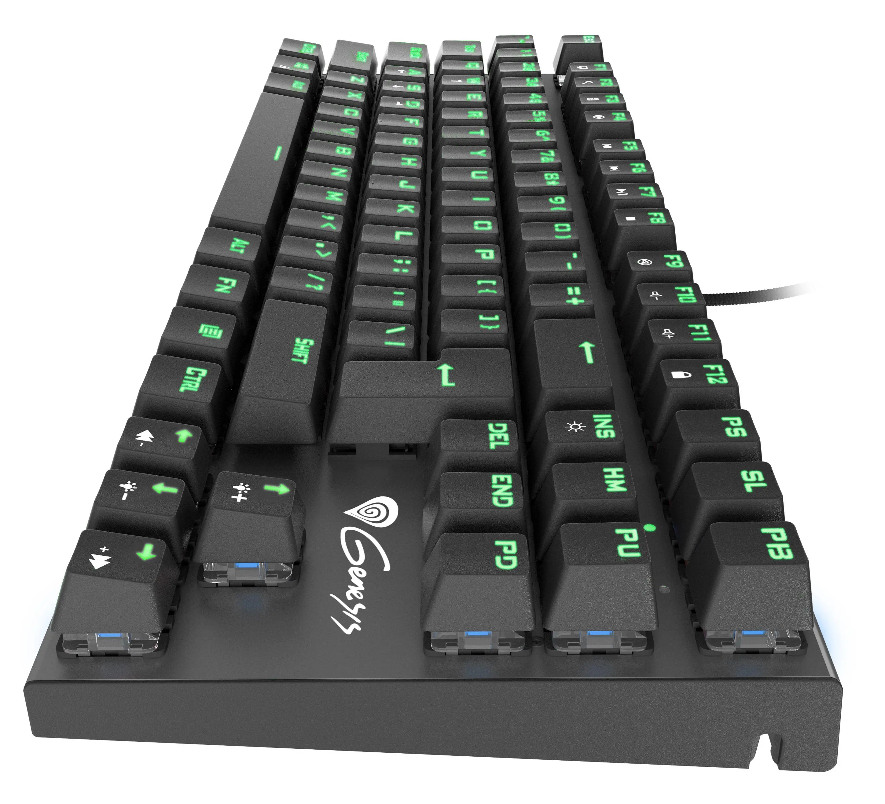 Klawiatura mechaniczna Genesis Thor 300 TKL Outemu Blue Czarny