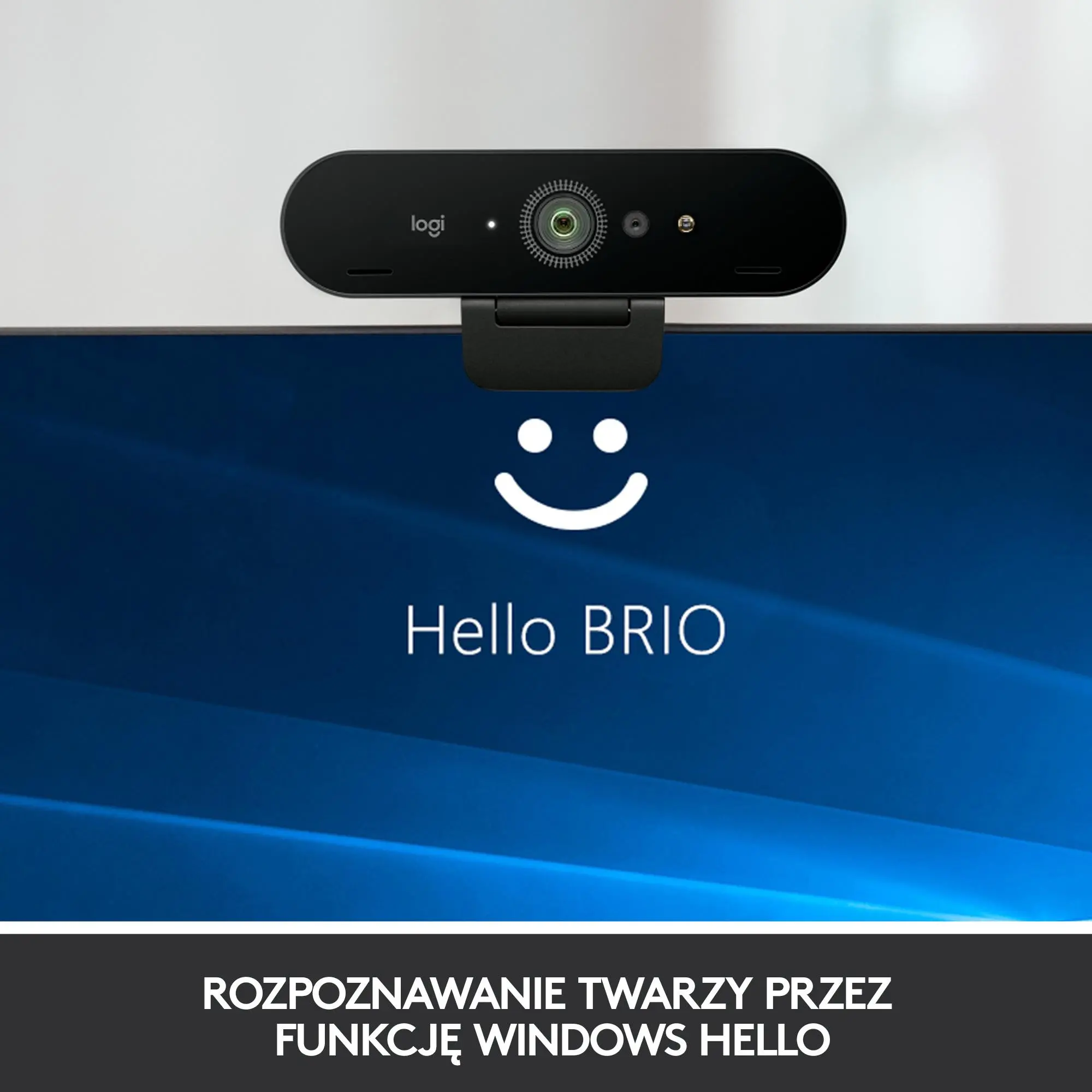 Kamera internetowa Logitech BRIO 4K Stream Edition Czarny
