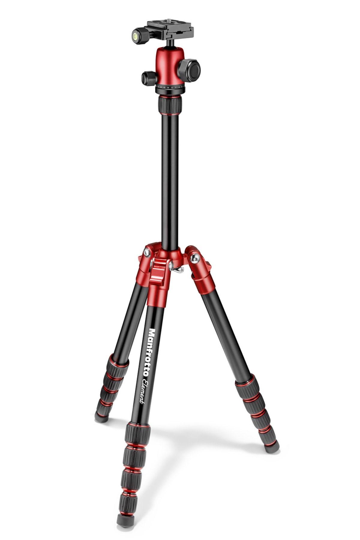 Statyw Manfrotto Element Traveller Small (czerwony)