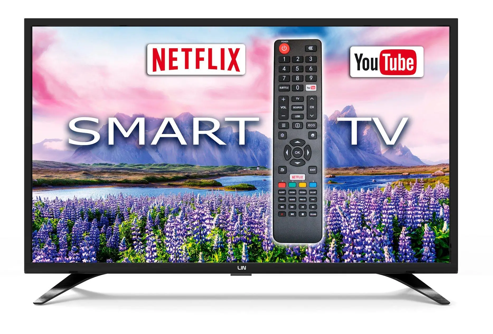 Telewizor Lin 32D1700 SMART 32" LED HD Ready Smart TV DVB-T2