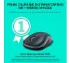 Myszka Logitech M185 Czarno-czerwony