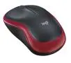 Myszka Logitech M185 Czarno-czerwony