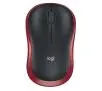 Myszka Logitech M185 Czarno-czerwony