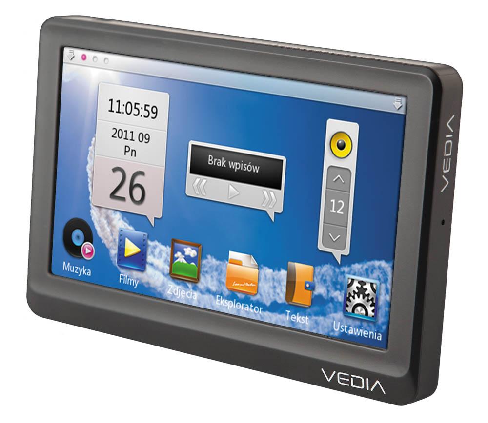 Odtwarzacz Vedia Muzzio TacticHD 8GB (czarny)