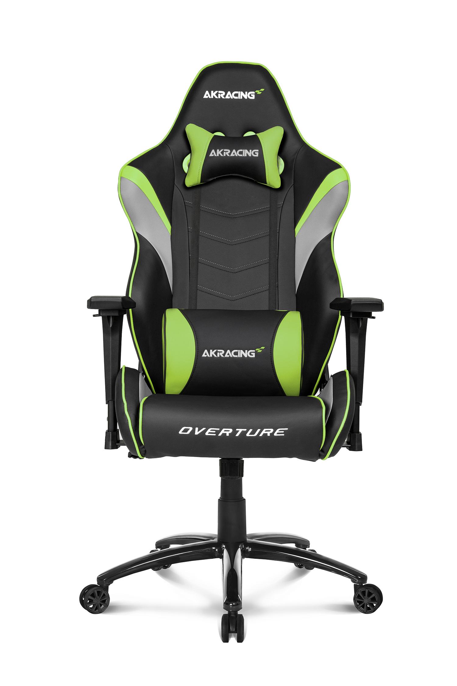 Fotel Akracing Overture (zielony)
