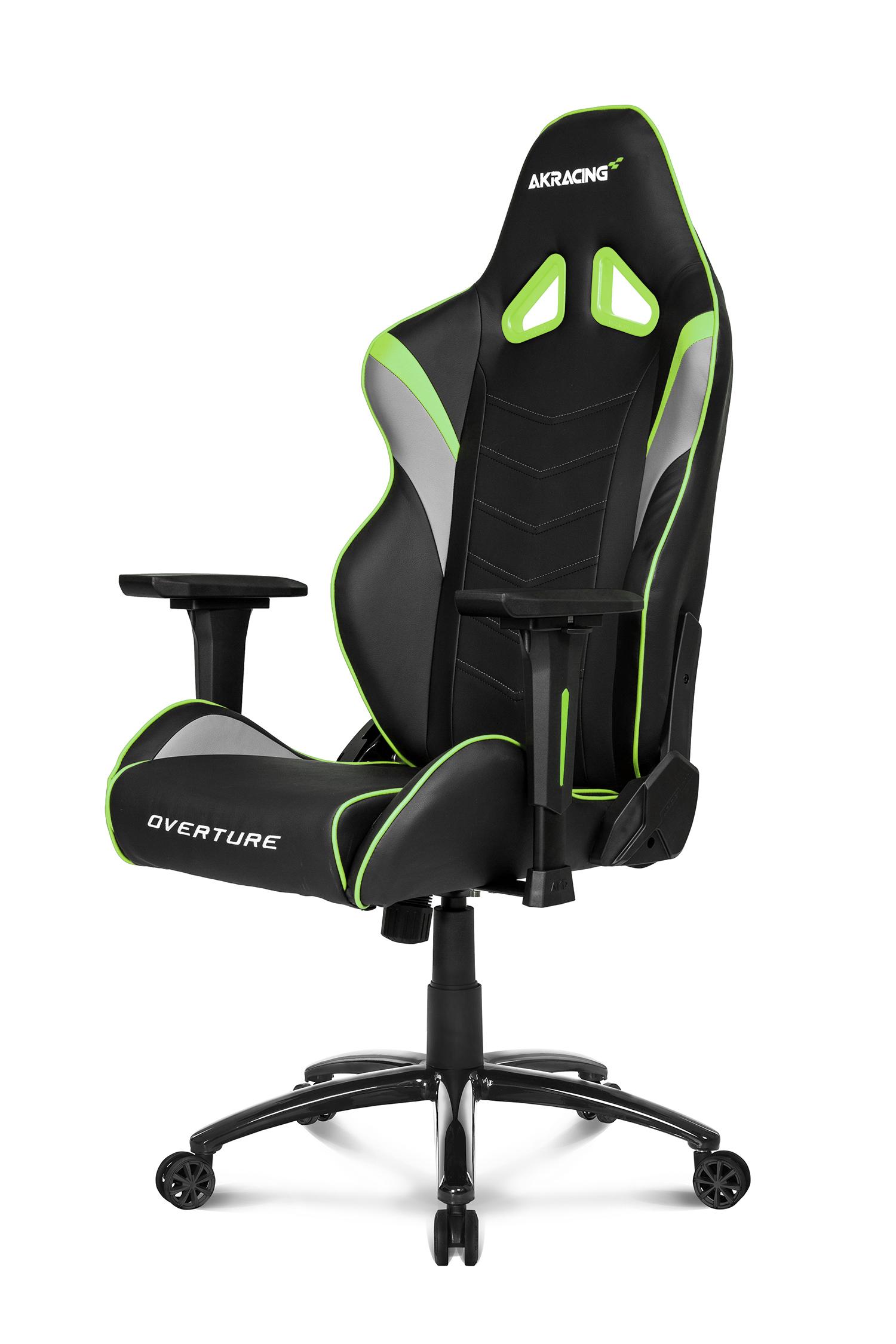 Fotel Akracing Overture (zielony)