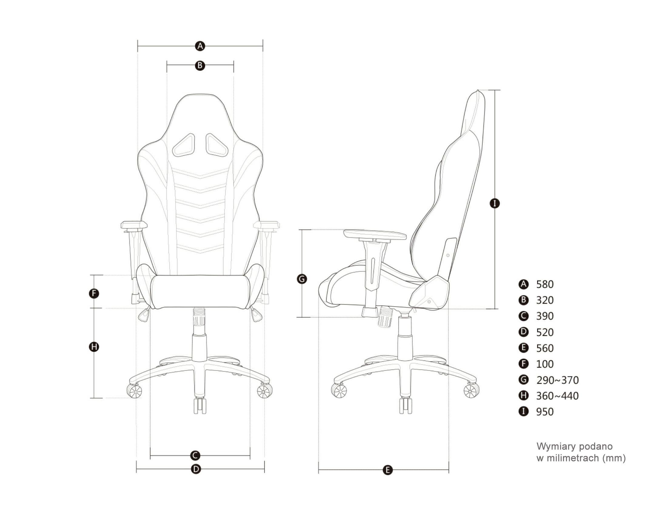 Fotel Akracing Overture (zielony)