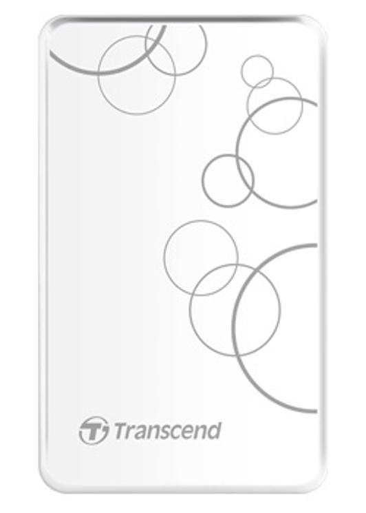 Dysk Transcend StoreJet 25 A3 1TB USB 3.0 (biały)