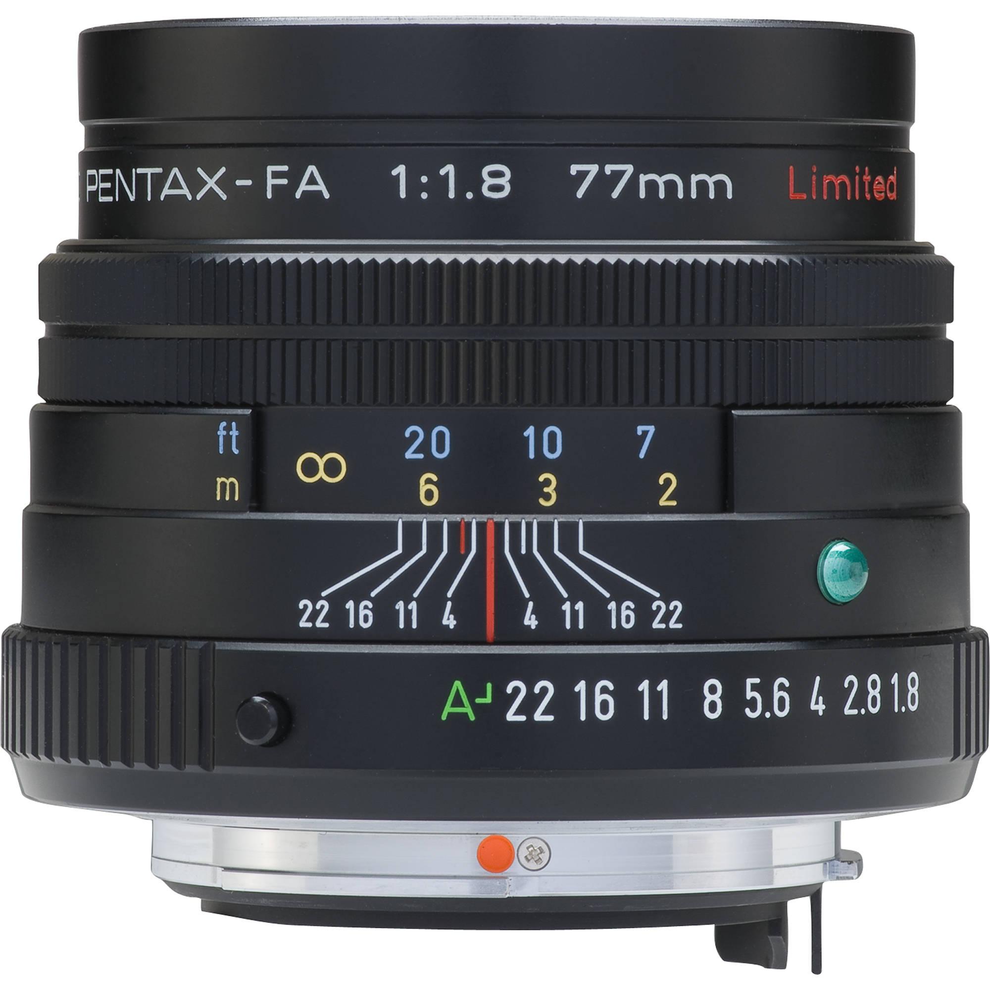 Pentax smc FA 77 mm f/1.8 Limited (czarny), Obiektyw - cena