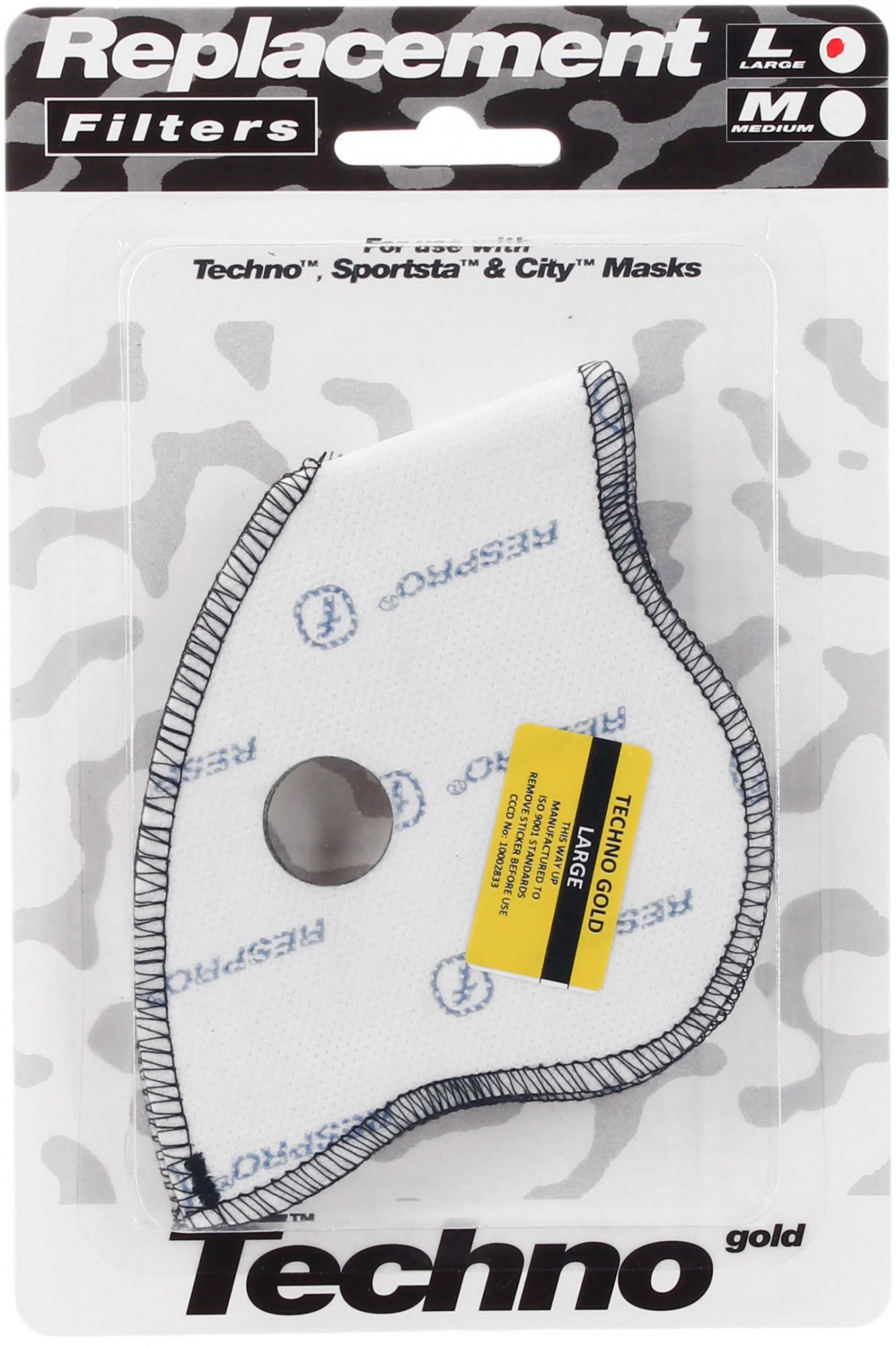 Respro Techno Filter Pack 2szt. -  rozmiar M
