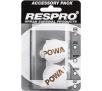 Respro Powa Elite Valve Pack White/Gold