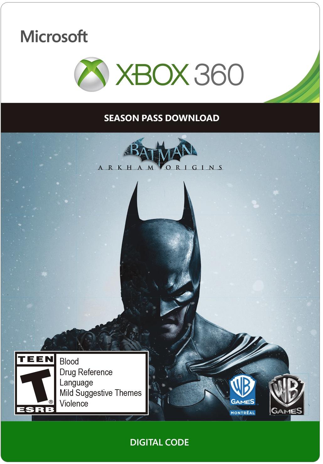 Batman Arkham Origins - season pass [kod aktywacyjny] Xbox One