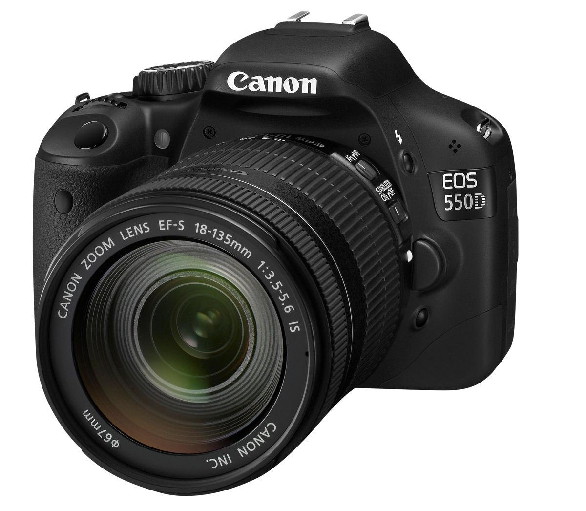 Lustrzanka Canon EOS 550D + 18 - 135 mm IS