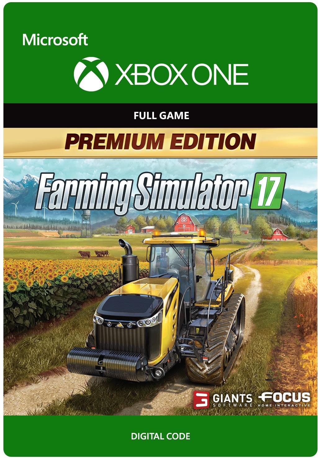 Farming Simulator 2017 - Edycja Premium [kod aktywacyjny] - Gra na Xbox One (Kompatybilna z Xbox Series X/S)