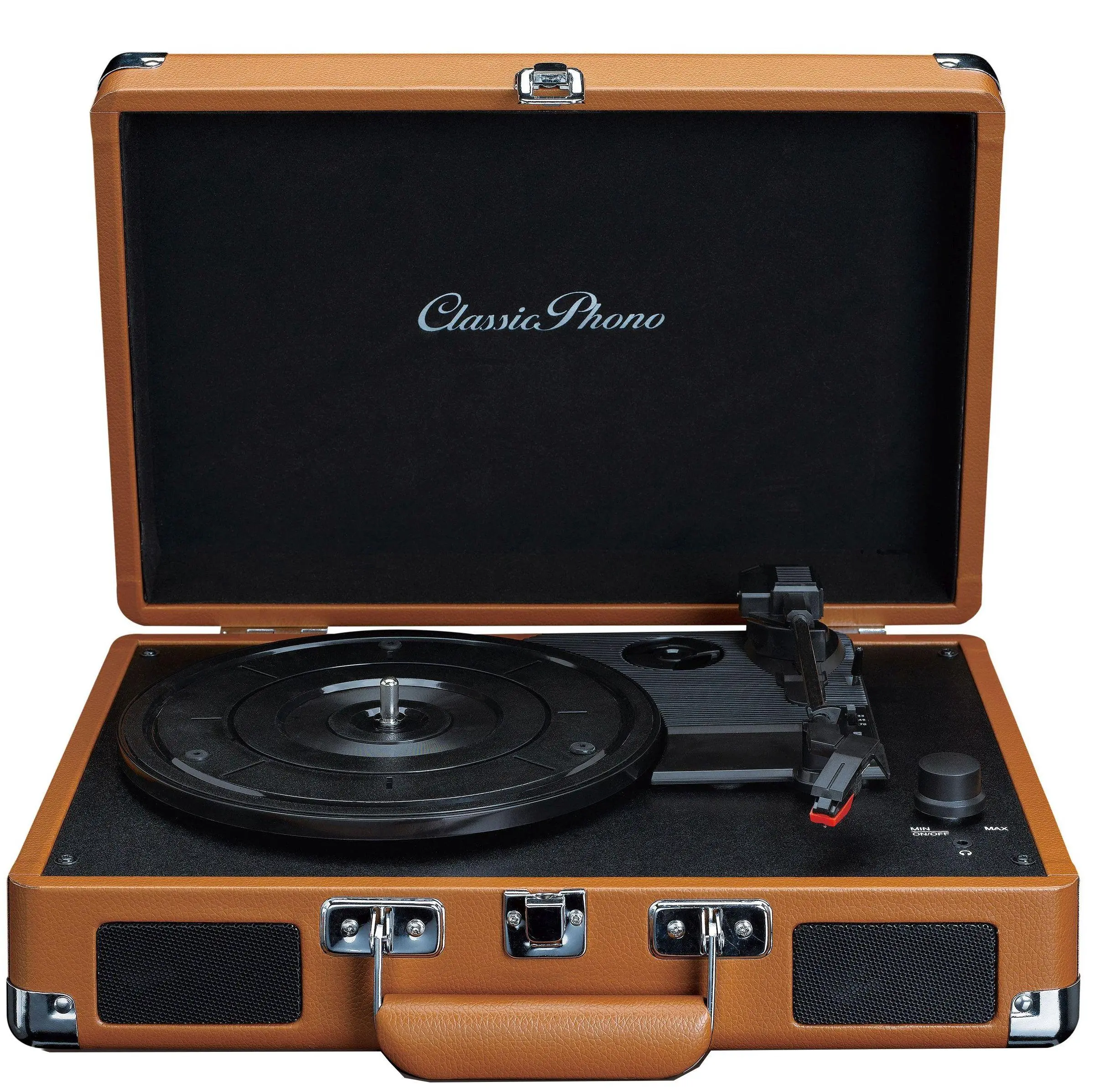 Gramofon Lenco TT-10BN Manualny Napęd paskowy Brązowy