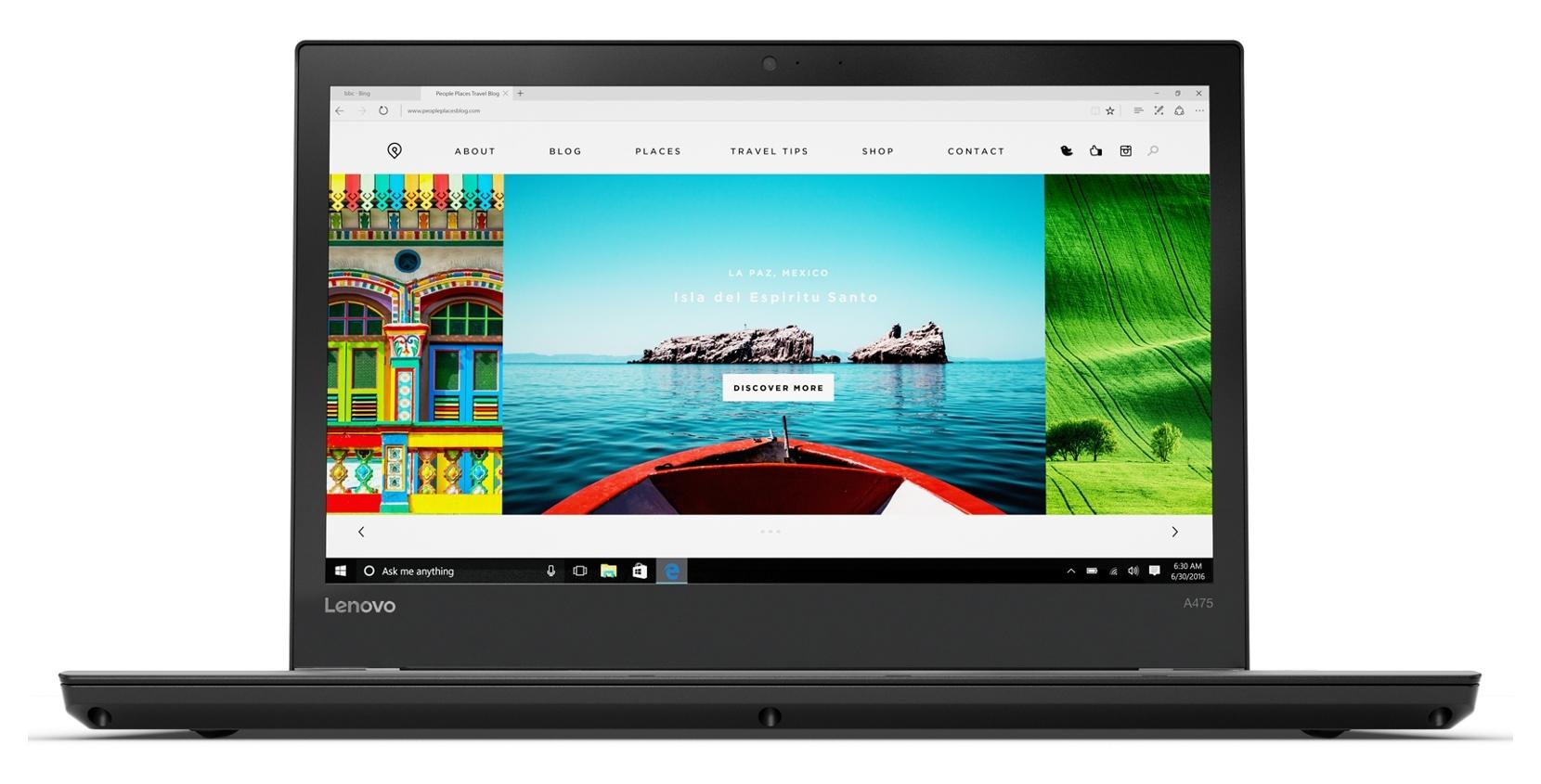Lenovo ThinkPad A475 14" A10-9700B 8GB RAM  256GB Dysk- Radeon R7 Grafika Win10 Pro