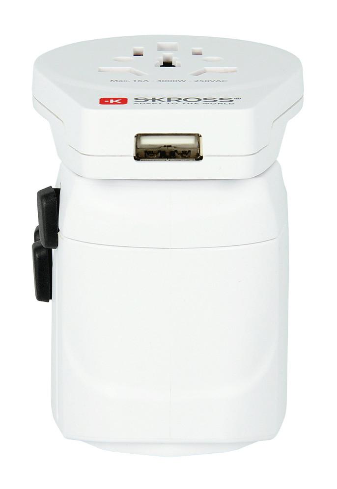 Adapter podróżny Skross PRO World & USB (1.302535)