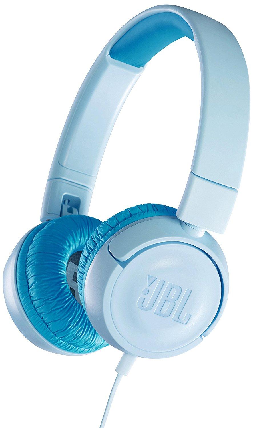 Słuchawki przewodowe JBL JR300 Nauszne Niebieski