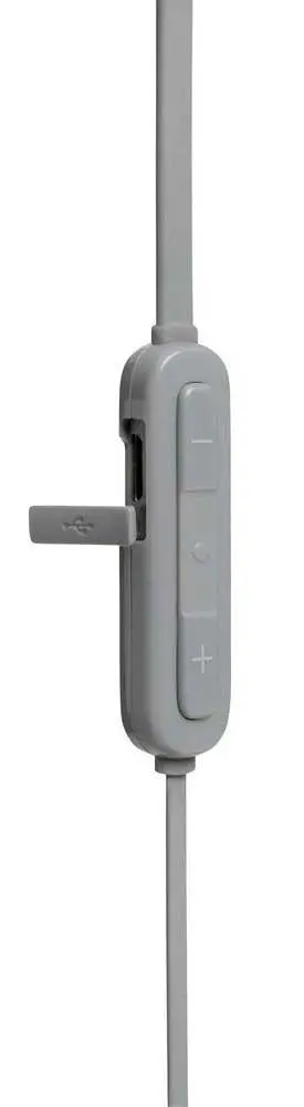 Słuchawki bezprzewodowe JBL T110BT Dokanałowe Bluetooth 4.0 Szary