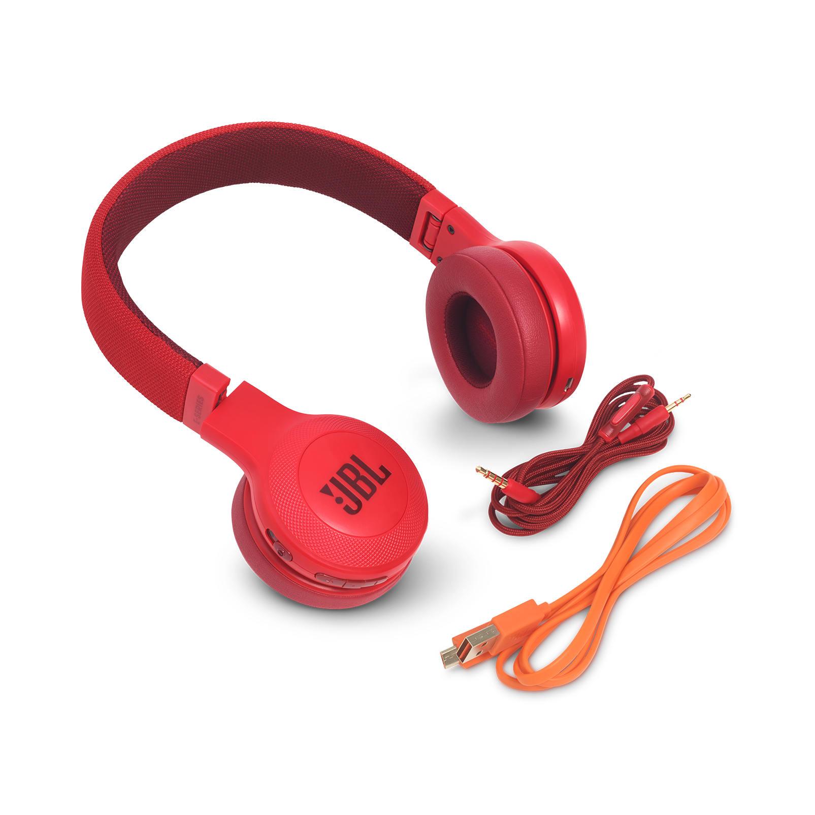Słuchawki bezprzewodowe JBL E45BT (czerwony)