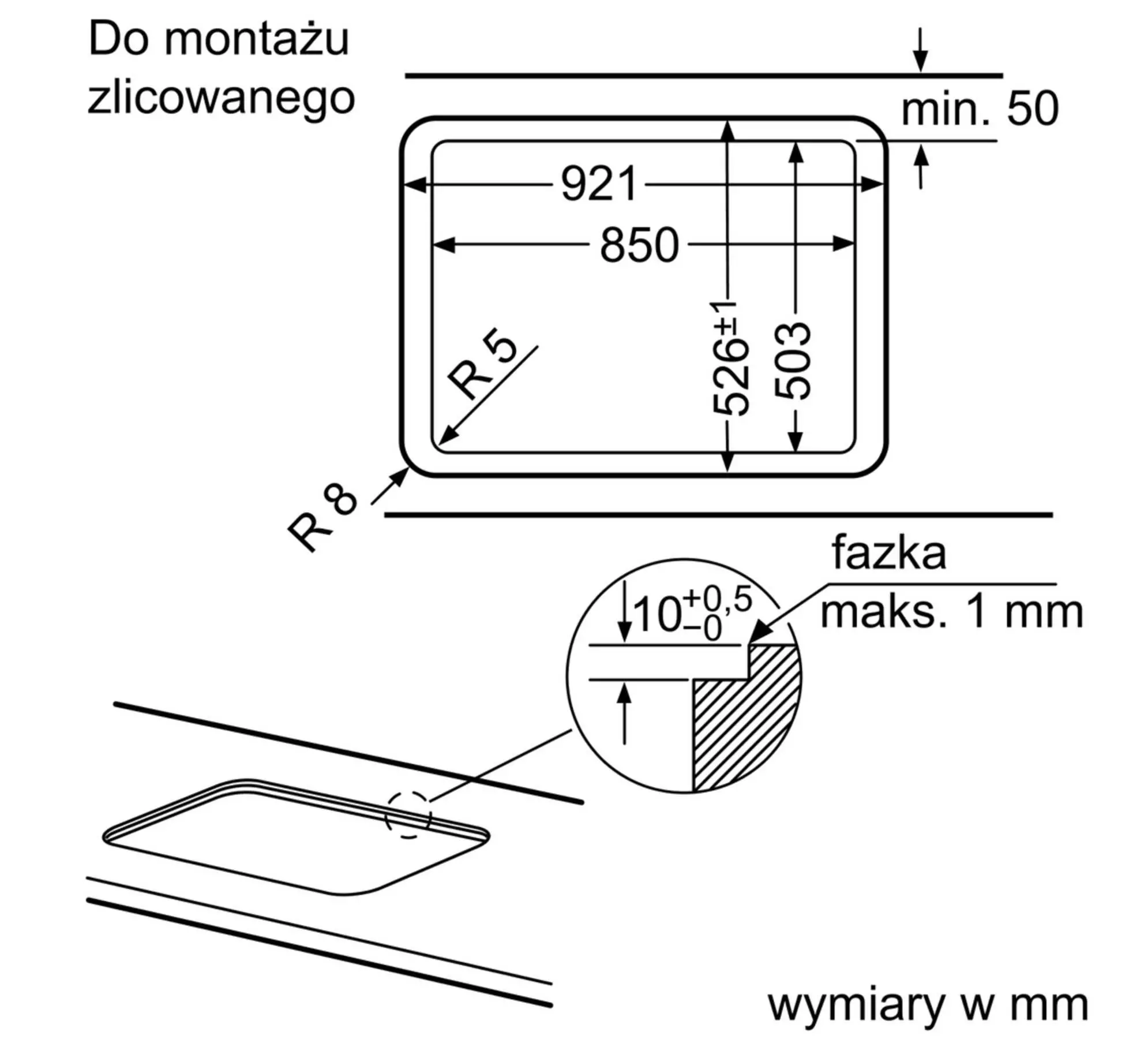 Płyta gazowa Bosch Serie 6 PPS9A6B90 91,5cm