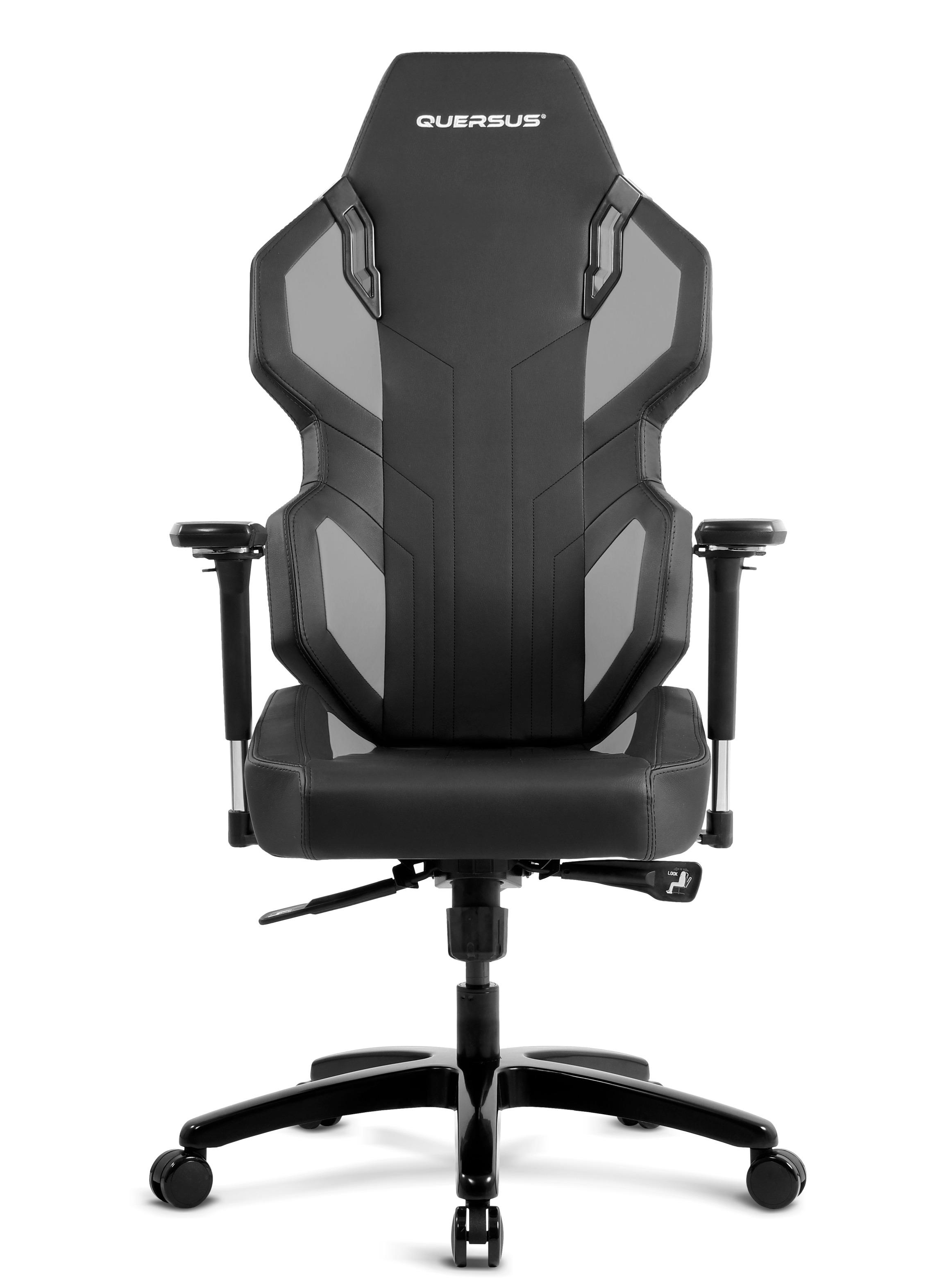 Fotel Quersus E302/XA - EVOS 302 (czarno-szary)