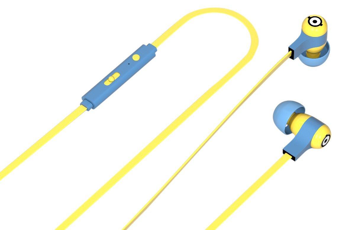 Słuchawki przewodowe Tribe EPW12100 Swing Minionki Carl - dokanałowe - mikrofon