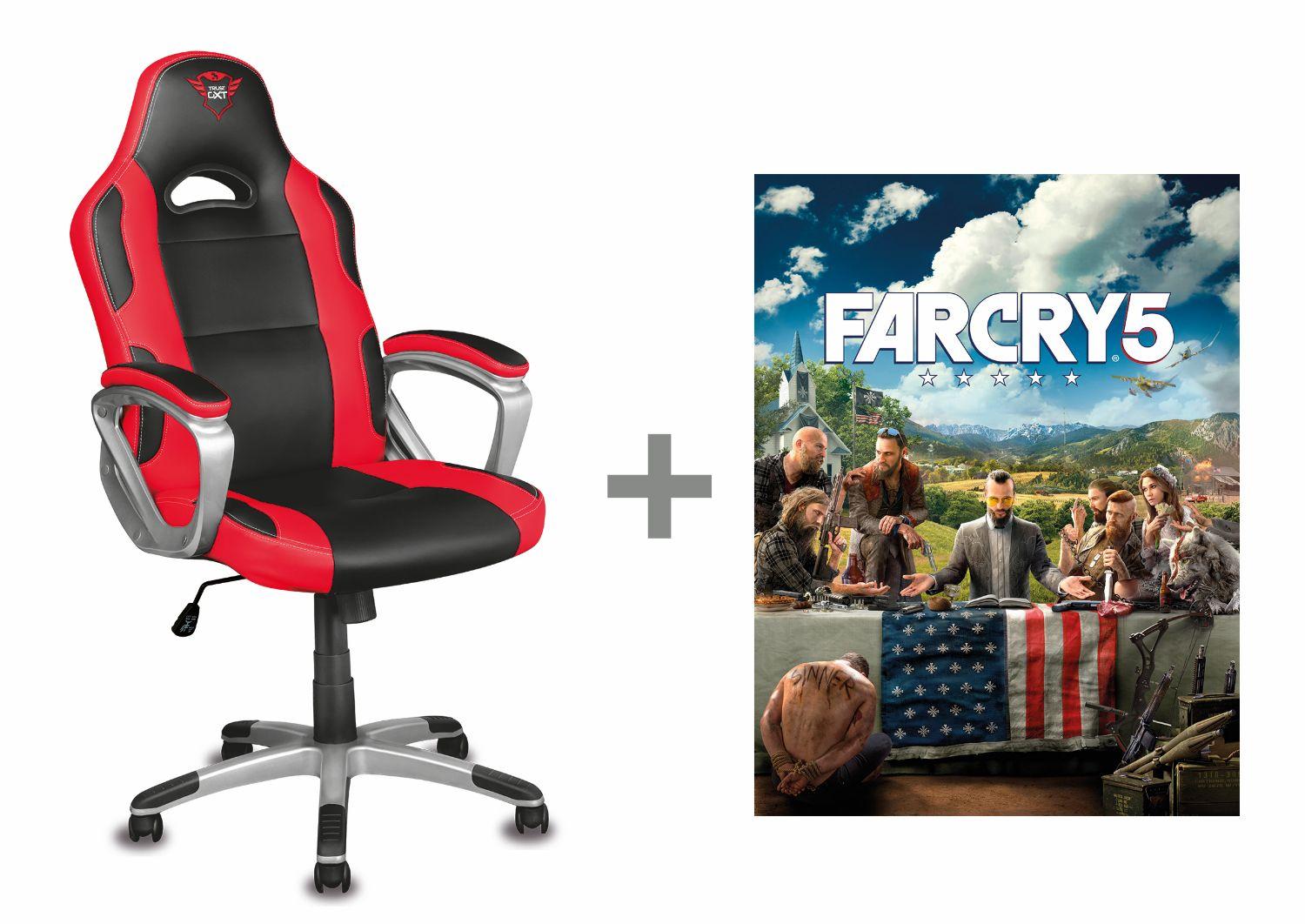 Fotel Trust GXT 705 Ryon Gaming + gra Far Cry 5