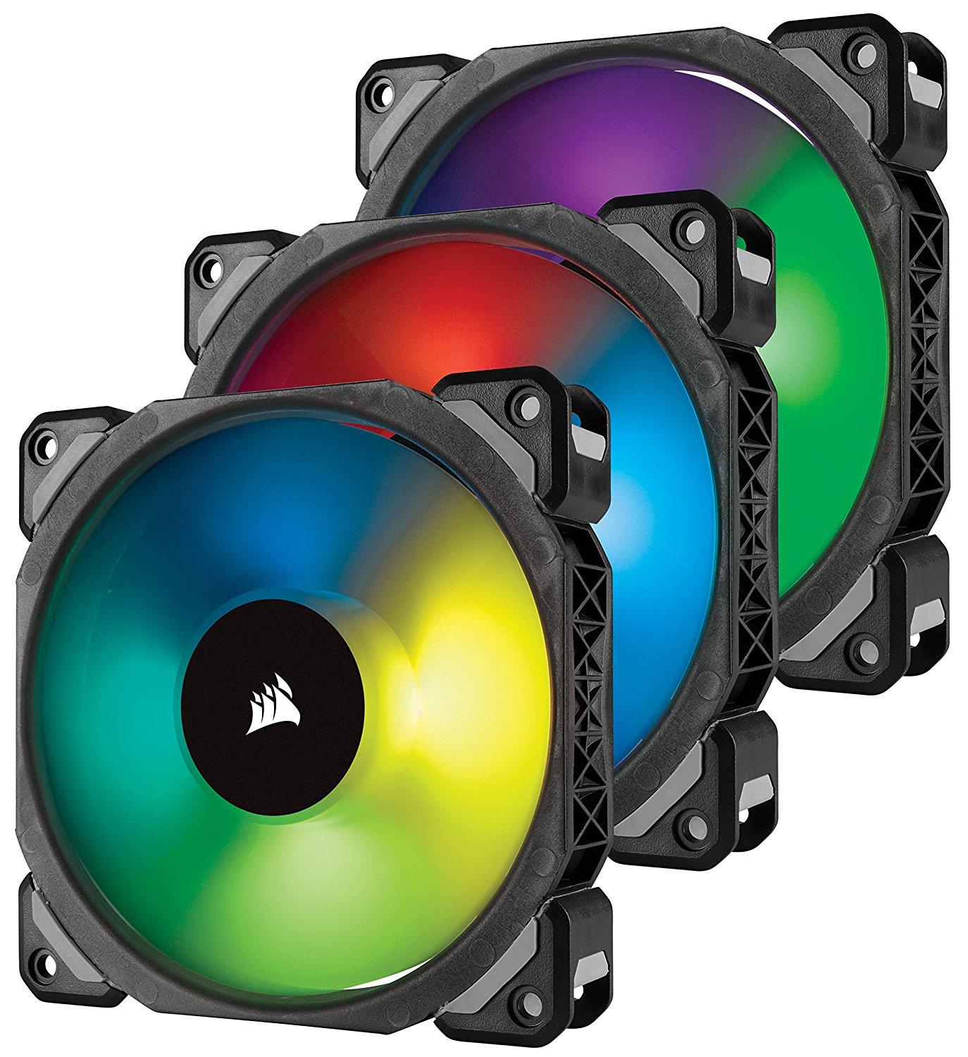 Wentylator Corsair ML120 PRO RGB LED 120mm 3szt.