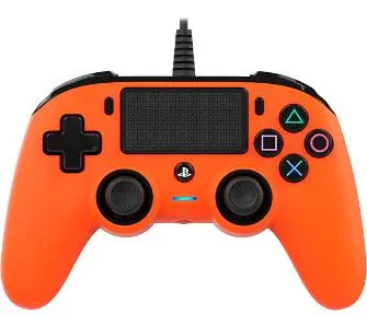 Pad Nacon Compact Controller do PS4 Przewodowy pomarańczowy