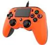 Pad Nacon Compact Controller do PS4 Przewodowy pomarańczowy