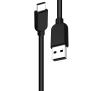 Kabel Reinston EKT21 USB typ C 2m Czarny